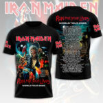 Iron Maiden World Tour 2026 3D Apparel – HOATT18254