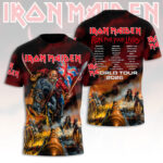 Iron Maiden World Tour 2026 3D Apparel – HOATT18256