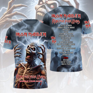 Iron Maiden 2026 World Tour 3D Apparel - HOATT17671
