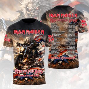 Iron Maiden 2026 World Tour 3D Apparel - HOATT17941