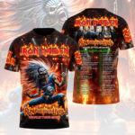 Iron Maiden 2026 World Tour 3D Apparel – HOATT17678