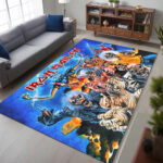 Iron Maiden Rectangular Rug – HOATT17842