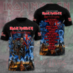 Iron Maiden 2026 World Tour 3D Apparel – GNE6661