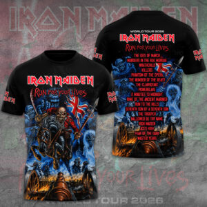 Iron Maiden 2026 World Tour 3D Apparel - GNE6661