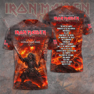 Iron Maiden 2026 World Tour 3D Apparel - GNE6665