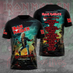Iron Maiden 2026 World Tour 3D Apparel - GNE6667