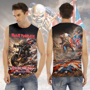 Iron Maiden 2026 World Tour 3D O-neck Tank Top – HOATT17805