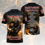 Iron Maiden 2026 World Tour 3D Apparel – HOATT17748