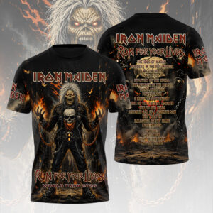 Iron Maiden 2026 World Tour 3D Apparel - HOATT17749