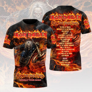Iron Maiden 2026 World Tour 3D Apparel - HOATT17858