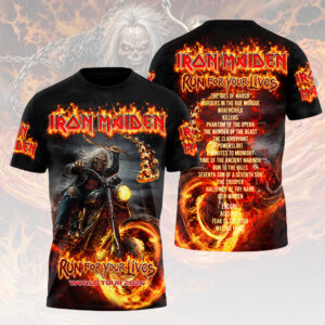 Iron Maiden 2026 World Tour 3D Apparel - HOATT17859
