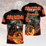 Iron Maiden 2026 World Tour 3D Apparel – HOATT17864