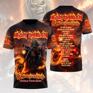 Iron Maiden 2026 World Tour 3D Apparel - HOATT17910
