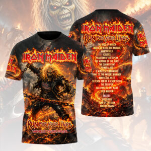 Iron Maiden 2026 World Tour 3D Apparel - HOATT17911