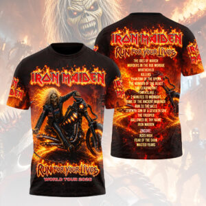 Iron Maiden 2026 World Tour 3D Apparel - HOATT17912
