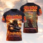 Iron Maiden 2026 World Tour 3D Apparel – HOATT17942
