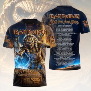 Iron Maiden 2026 World Tour 3D Apparel - HOATT18329
