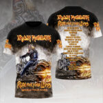 Iron Maiden 2026 World Tour 3D Apparel – HOATT17744
