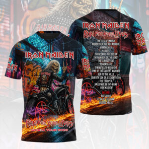 Iron Maiden 2026 World Tour 3D Apparel - HOATT17746