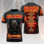 Iron Maiden 2026 World Tour 3D Apparel – HOATT17747