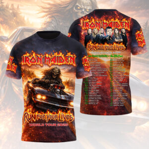 Iron Maiden 2026 World Tour 3D Apparel - HOATT17832