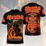 Iron Maiden 2026 World Tour 3D Apparel – HOATT17916