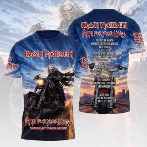 Iron Maiden 2026 World Tour 3D Apparel - HOATT17923