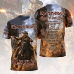Iron Maiden 2026 World Tour 3D Apparel – HOATT17925