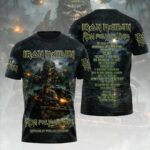Iron Maiden 2026 World Tour 3D Apparel – HOATT17938