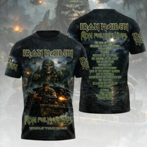 Iron Maiden 2026 World Tour 3D Apparel - HOATT17938