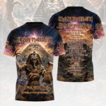 Iron Maiden 2026 World Tour 3D Apparel – HOATT18015