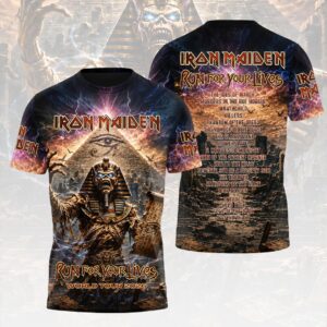 Iron Maiden 2026 World Tour 3D Apparel - HOATT18015