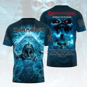 Iron Maiden 2026 World Tour 3D Apparel - HOATT18016