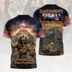 Iron Maiden 2026 World Tour 3D Apparel – HOATT18034