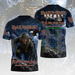 Iron Maiden 2026 World Tour 3D Apparel - HOATT18035