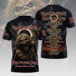 Iron Maiden 2026 World Tour 3D Apparel – HOATT18165