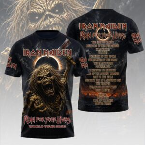 Iron Maiden 2026 World Tour 3D Apparel - HOATT18165
