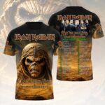 Iron Maiden 2026 World Tour 3D Apparel – HOATT18166