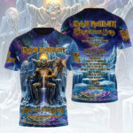 Iron Maiden 2026 World Tour 3D Apparel – HOATT17837