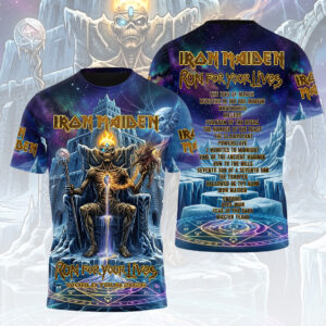 Iron Maiden 2026 World Tour 3D Apparel - HOATT17837
