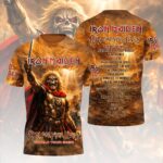 Iron Maiden 2026 World Tour 3D Apparel – HOATT17959