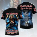 Iron Maiden World Tour 2026 3D Apparel – HOATT18255