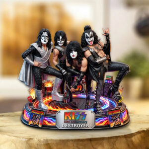 KISS Destroyer 50th Anniversary 2026 Custom Shape Acrylic Plaque - TMTHU5624