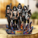 KISS Destroyer 50th Anniversary 2026 Custom Shape Acrylic Plaque – TMTHU6434