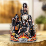KISS Destroyer 50th Anniversary 2026 Custom Shape Acrylic Plaque – TMTHU5912