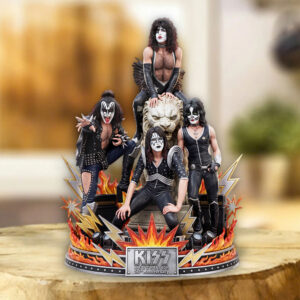 KISS Destroyer 50th Anniversary 2026 Custom Shape Acrylic Plaque - TMTHU5912