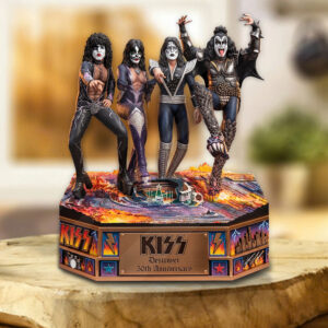 KISS Destroyer 50th Anniversary 2026 Custom Shape Acrylic Plaque - TMTHU6383