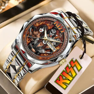 KISS Destroyer 50th Anniversary Alloy Luxury Quartz Watch - TMTHU6481