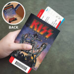 KISS Leather Passport Cover – TMTHU6382