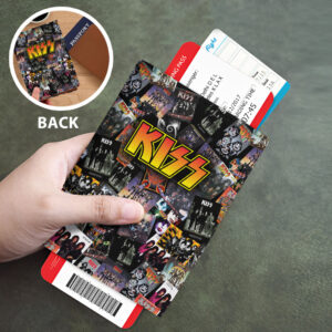 KISS Leather Passport Cover - TMTHU6380